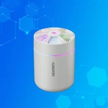 1 件新款迷你车载香薰扩散器，7 色渐变情绪灯，纳米静音雾化加湿器，USB 供电，180 毫升 - 彩色 - 查看 14