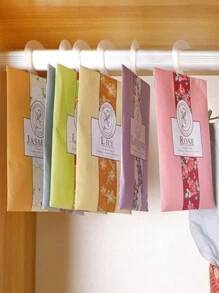 5 szt., wisząca woreczek zapachowy do garderoby, woreczek zapachowy do usuwania zapachów z garderoby, przenośny woreczek, odświeżacze powietrza do garderoby, gadżety domowe, artykuły niezbędne w mieszkaniu, artykuły szkolne - Wielokolorowe - Zobacz 3