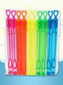 48 pzs Burbujas para Boda Blanco y de color Corazon Magicas - Multicolor - Ver 1