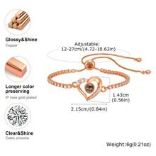 Projection Bracelet Custom Photo Bracelet Christmas Gift Bracelet Adjustable Length Boutique Bracelet Girlfriend Mother Christmas Gift