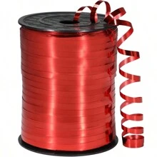 Etwa 250 Yards (ca. 220 Meter) Schleife, Metallballon Kräuselband, geeignet für Partys, Feiertage, Kunst & Handwerk, Floristik, Hochzeiten, Basteln und Geschenkverpackung (Gold, Silber, Rot, Blau)