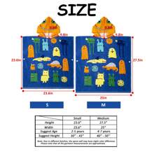 Personalized Youth Hooded Towel, Beach Towel Personalized Home Bathroom Decor Summer Beach Essentials Back To School
