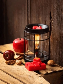 Rose Scented Wax Melts: Hand-Poured Soy Wax Tarts For Home Fragrance - Suitable For Various Environments,Red, Orange, Yellow, Green, Cyan, Blue, Purple, Pink, Gray, Brown, Black And White. Gifts Birthday Graduation