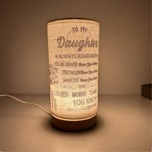 简约 LED 暖光纯色布艺灯罩台灯、床头灯、USB 供电 - 为卧室增添温馨氛围，是送给家人的绝佳礼物