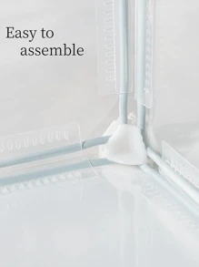 12pcs Transparent Pet Playpen, 18" High - Portable, Foldable & Easy To Assemble Safety Fence For Small Animals, Indoor/Outdoor Use, Ideal For Rabbits, Puppies, Guinea Pigs, Ferrets, Mice, Hamsters, Hedgehogs, Turtles - Clear - View 7