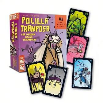 1 件 Polilla Tramposa，西班牙作弊蛾游戏，适合成人休闲派对