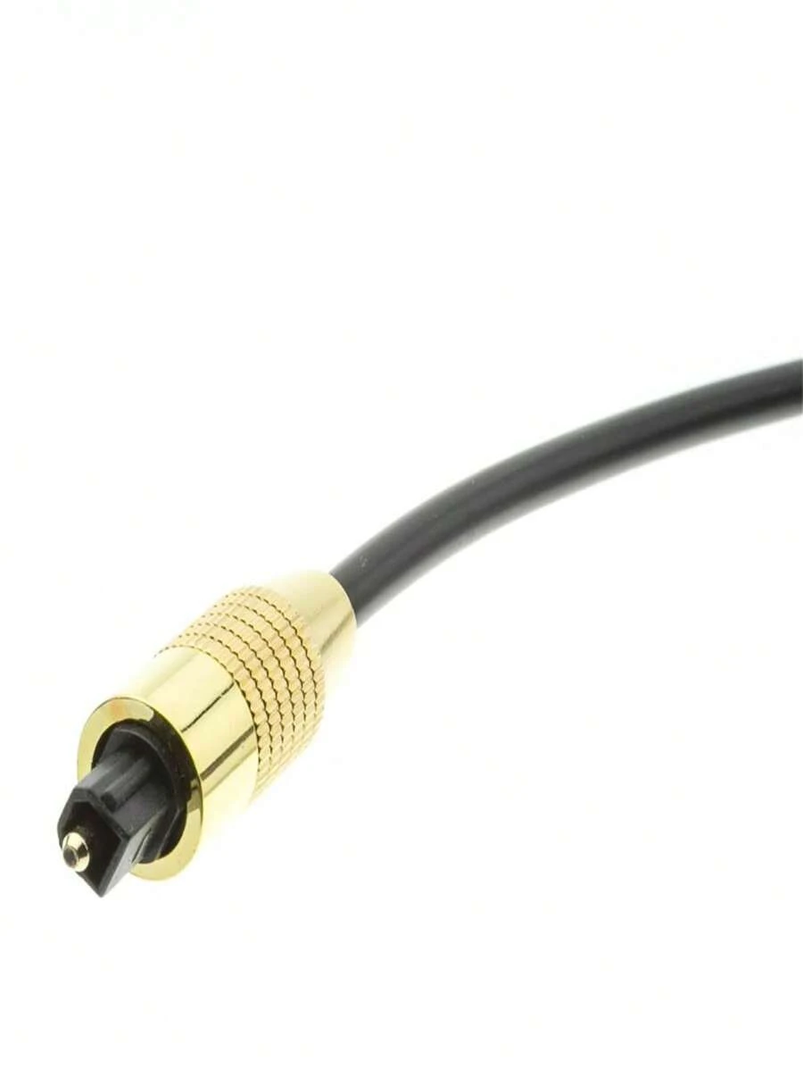 Cable Wholesale 10TT40125 5 Mm Premium Grade Digital Audio Toslink Fiber Optic Cable 25 Ft