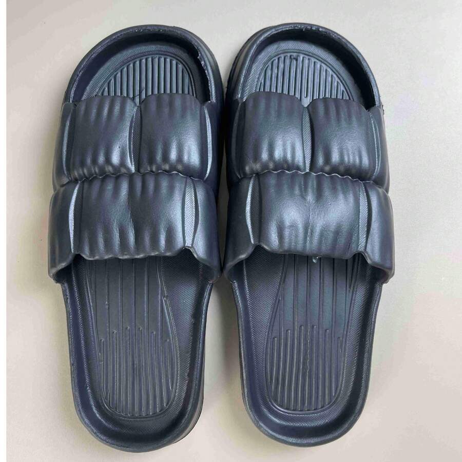 EVA Material Female Cloud Slippers Pillow Room Slippers Shower Shoes Indoor Slide Bathroom Sandals, Extreme Comfort, Light Weight, Thick Sole, Non-Slip, Easy To Clean