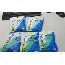 10pcs/Pack Adult 3D Stereo Fashionable Facemasks, 4-Layer 5D KN95 Protection