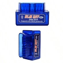 ELM327 OBD2 V1.5 Bluetooth Car Diagnostic Tool, Automotive Engine Fault Diagnostic Scanner, Compatible With Android And Symbian, Suitable For All Vehicles Compliant With OBD2 Standard