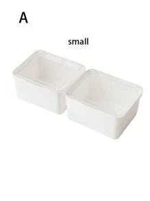 1 个带盖抽屉整理盒，隔层小物品收纳盒，多功能桌面办公用品整理器 - 彩色 - 查看 8