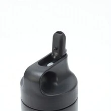 1 pieza Vaso con pajita de 550ML/18OZ, vaso térmico aislado al vacío de acero inoxidable 304 con tapa, taza de viaje portátil, botella de agua para exteriores y camping