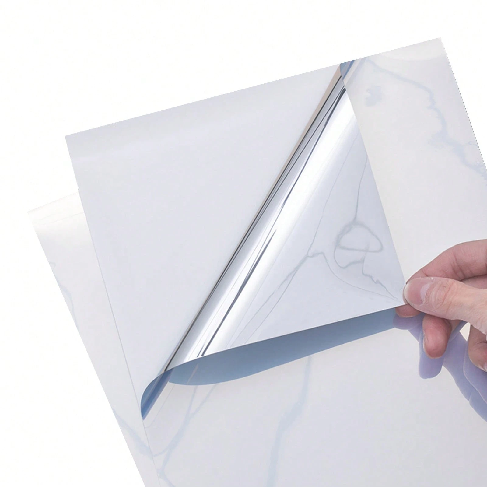 10 Sheets A4 Size Bright Silver Printable Vinyl Sticker Paper For ...