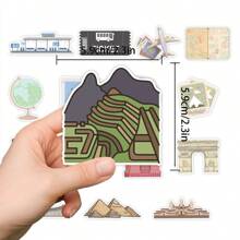 50 miếng dán hình điểm tham quan du lịch Bắc Âu hoạt hình, miếng dán vinyl cho máy tính xách tay, bình nước, đàn guitar, xe đạp, ô tô, xe máy, cản, hành lý, ván trượt, hình vẽ graffiti, hình dán dễ thương, món quà tuyệt vời nhất cho trẻ em, thanh thiếu niên, nam giới, phụ nữ. - Nhiều màu - Xem 2