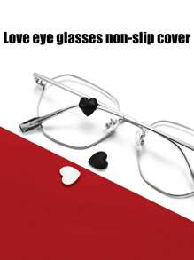 10pcs Anti Slip Glasses Cover Love Silicone Soft Anti Allergy Fixed Anti Slip Ear Hook Glasses Accessories