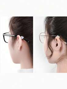 10pcs Anti Slip Glasses Cover Love Silicone Soft Anti Allergy Fixed Anti Slip Ear Hook Glasses Accessories