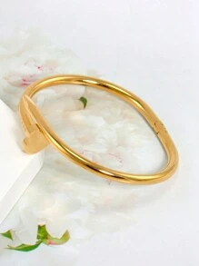 2 pièces Set de bijoux en acier inoxydable, bracelet à forme de trèfle à quatre feuilles et de cœur, convient pour le port quotidien des femmes, cadeaux pour la petite amie, les amies, les demoiselles d'honneur, anniversaire, Saint-Valentin, mère, fête des mères - Multicolore - Voir 11