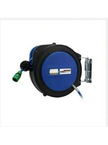 1 件空气软管卷盘，自动伸缩气动软管卷盘，空气压缩机管卷盘，车库车间配件