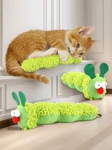 Katzenspielzeug in Form einer Raupe, Kuscheltier-Kissen für Haustiere, interessante Haustier-Zubehörartikel, Katzenspielzeug, Katzenprodukte, interaktives Katzenspielzeug, entenkförmiges Katzenspielzeug, Kauknochen für Hunde, Unterhaltungsspielzeug, Spielzeug gegen Langeweile