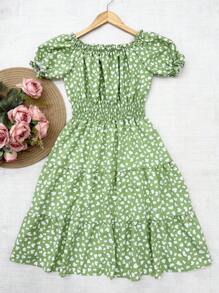 olinka modas Dress With Lining Women's Fashion - 薄荷綠 - 查看 1