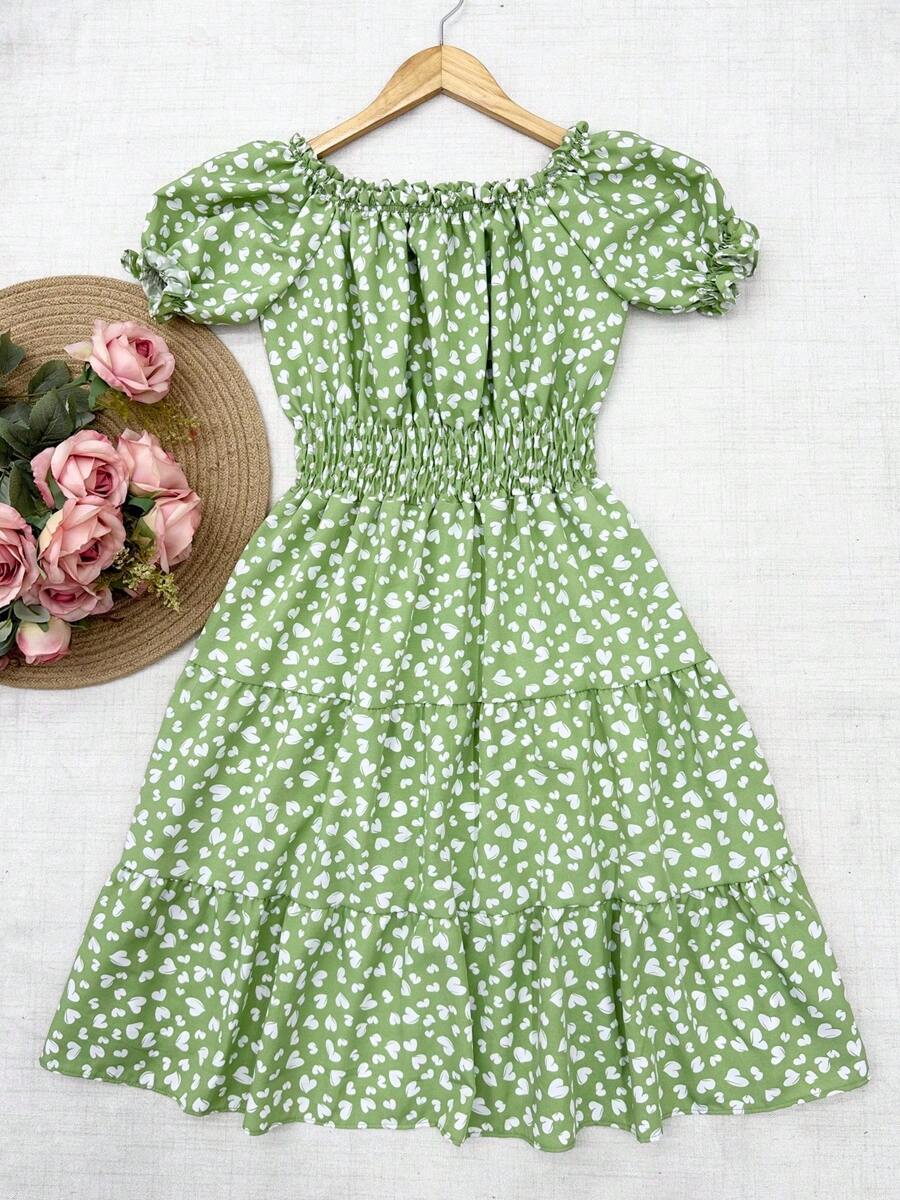 olinka modas Dress With Lining Women's Fashion - 薄荷綠 - 查看 1