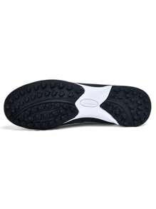 1 Pair High Top Football/Soccer Shoes, Suitable For Men, Women, Students, Teens, Outdoor Team Sports, Competitive Sports, Non-Slip, Durable, Detachable Cleats For Artificial Turf, Natural Grass, Indoor Courts, Leather, Lightweight, High Performance, Anti-Slip Design, Professional Soccer Cleats