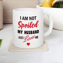 Funny Mugs, 11 Oz Coffee Mug, Birthday Christmas New Year's Gift For Boss Friend Father Brother Dad Mom Wife Husband Grandma Grandpa Retirement Coworkers - Wife - View 2