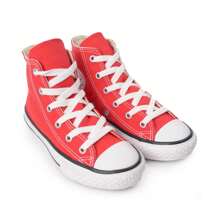 Converse Chuck  All Star Hi High Top Sneakers For Kids - 紅色 - 查看 3