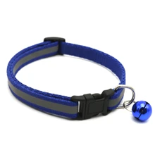 Glow-In-The-Dark Reflective Pet Collars With Bells For Small Dogs And Cats Keep Your Pets And Visible At Night