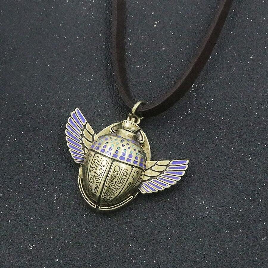 rongji jewelry Removable Scarab Pendant Avengers Necklace