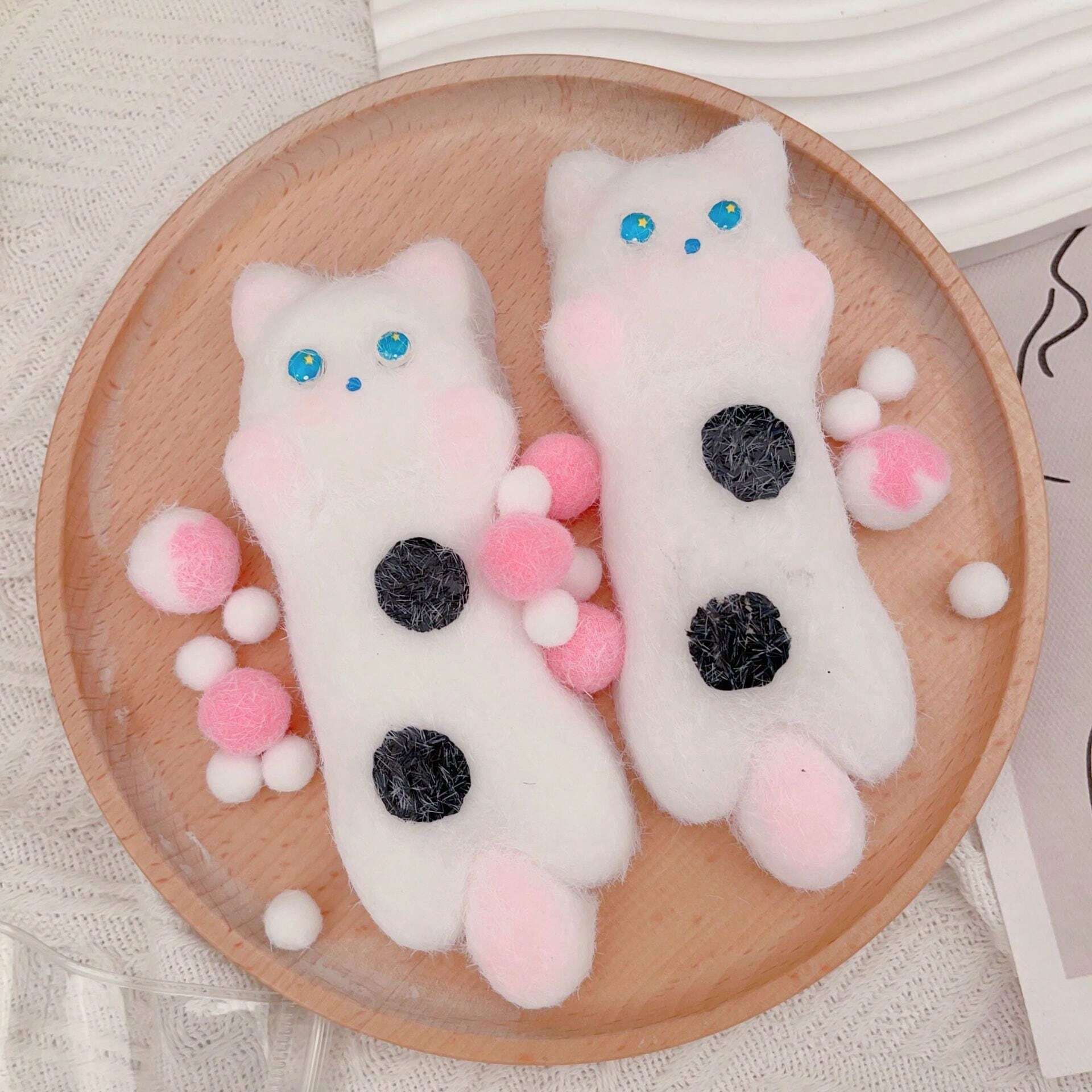 Jouet antistress malléable en forme de chat paresseux, Squishy satisfaisant pour antistress