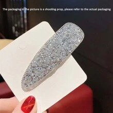 Royal 2 chiếc kẹp tóc trang trí đính đá Rhinestone kẹp tóc kẹp tóc trượt kẹp tóc - Nhiều màu - Xem 3