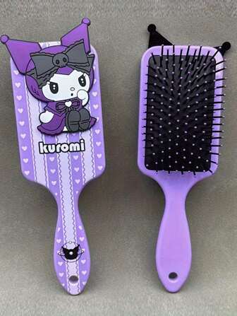 Sanrio 1 st luftkuddekam Söt tecknad Kuromi dekorativ kam som passar alla hårtyper