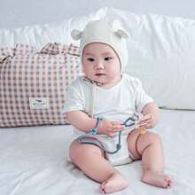 1 件玩具安全带软硅胶出牙链可调节婴儿奶嘴固定器假奶嘴夹婴儿车婴儿配件 - 彩色 - 查看 6