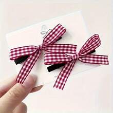 Cuộn ruy băng gingham 22 yard rộng 1/4" - Kẻ caro đỏ và trắng trang trí Giáng sinh, quà tặng Valentine tự làm và đồ dùng làm đồ trang sức thủ công (Gói 1) - Nhiều màu - Xem 7