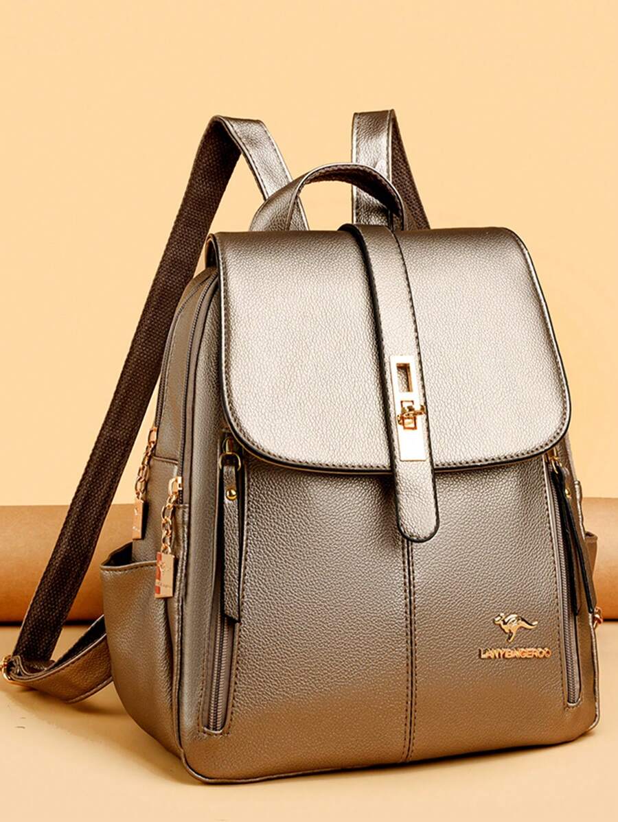 2023 Nowy Minimalistyczny Elegancki Plecak Dla Kobiet, Koreański Styl Casual Commuter Bag, Duża Pojemność Torba Na Ramię