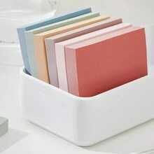 1 tờ/4 tờ/6 tờ Giấy ghi chú màu sắc cổ điển, Giấy nhớ cực kỳ hấp dẫn Thích hợp cho học sinh trung học, Giấy ghi chú văn phòng có keo dính chắc chắn, Giấy ghi chú sửa lỗi có thể tái sử dụng - Nhiều màu - Xem 1