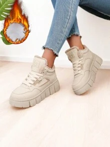 2024年春冬季新款时尚撞色休闲运动鞋女款，时尚百搭