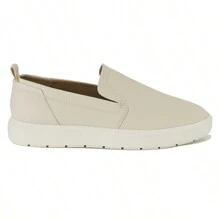 New Women's Flats Casual Student Slip-On Loafers Non-Slip Soft Sole Comfort Walking Shoes Slip-On Platform Sneaker With Cushioned Sole - 杏色 - 查看 2