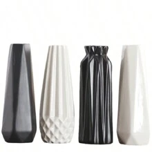 Creative Ceramic Vase Simple Nordic Ins Living Room Desktop Restaurant Home Flower Arrangement