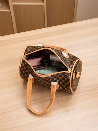 1pc Girl's New Retro Style Shoulder Bag, Casual Commuting Versatile Sling Bag