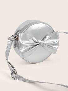 1pc S Bow Decor Cute Crossbody Bag School Bag, School Bag, Luggage,School Bag