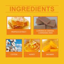 10pcs 100% Beeswax Ear Candles Set, Comfortable Dual-Ear Gentle Earwax Removal And Ear Nourishing Care, Ingredients: Honey, Beeswax, Propolis Extract, Palm Wax, Cloth