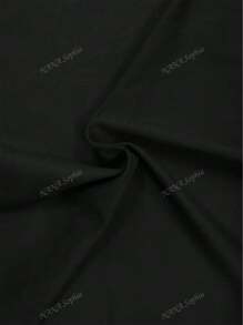 Maglietta casual a maniche lunghe da donna, Maglietta girocollo tinta unita, lavorazione raffinata con fodera del colletto, adatta per primavera e autunno