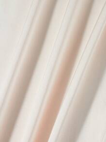 Women's Silk Pettipants Slip Ankle Length Snip-It Pant Liner Satin Culotte Slip Elastic Waistband Lace Sleep Pants - 香檳色 - 查看 10