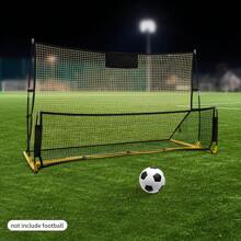 YUNRUX 2-In-1Foldable Soccer Rebounder Net Football Folding Equipment Target Shooting Training Soccer Training Device With Carry Bag