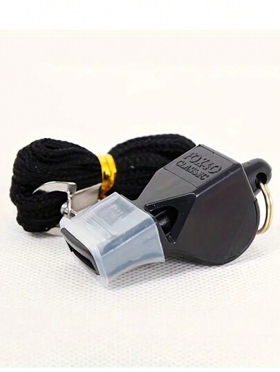 4 piezas Silbato de zorro para deportes al aire libre, árbitro, rescate, con protector de dientes, silbato de alta frecuencia adecuado para partidos y entrenamientos de voleibol, baloncesto, fútbol, Halloween, Acción de Gracias, Navidad, vuelta al colegio, eventos deportivos