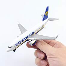 Modello di aereo Ryan Air, aereo in metallo pressofuso, adatto per collezioni e regali per le vacanze, giocattoli per aerei e modelli di aeroplani