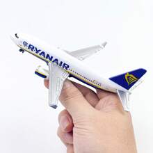Modello di aereo Ryan Air, aereo in metallo pressofuso, adatto per collezioni e regali per le vacanze, giocattoli per aerei e modelli di aeroplani