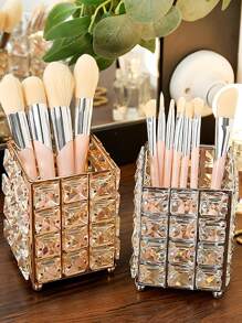 1 Peça Suporte de Pincel de Maquiagem de Cristal, Copo de Armazenamento de Cosméticos, Organizador de Lápis de Sobrancelha, Acessório de Decoração de Penteadeira de Maquiagem, Suporte de Pincel de Maquiagem de Cristal de Luxo, Balde de Armazenamento de Pincel de Ferramenta de Manicure, Bolsa Organizadora de Maquiagem, Decoração de Quarto, Bolsas, Bolsa de Maquiagem, Penteadeira, Viagem, Bolsa de Maquiagem, Essenciais de Viagem, Organizador, Armazenamento, Essenciais de Viagem, Organizador de Maquiagem, Bolsas de Maquiagem, Organizador de Maquiagem, Organizador, Bolsa de Toucador, Organizador de Mesa, Bolsa de Cosméticos, Bolsa de Maquiagem, Organizador de Maquiagem, Acessórios de Penteadeira, Bolsa de Maquiagem, Bolsas de Maquiagem, Caixa de Joias, Bolsa, Suporte de Pincel de Maquiagem, Suporte de Pincel, Organizador de Perfume, Bolsa, Presentes para Mulheres, Presentes de Natal, Ideias de Presente para Mulheres - Multicolorido - Visão 7